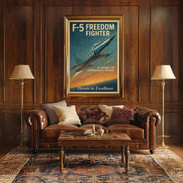 F-5 Freedom Fighter Poster