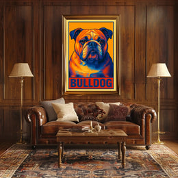 Bold Bulldog Bold Poster