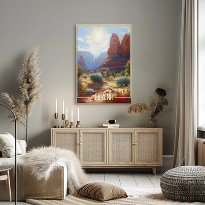 Arizona Vintage Poster