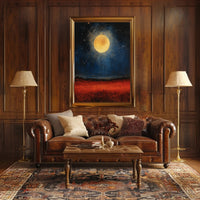Celestial Nightscape Poster