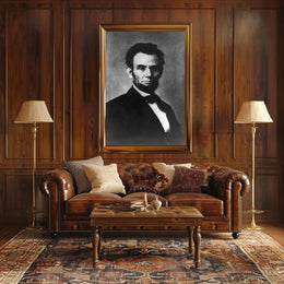 Abraham Lincoln Army Camp Visit Historical Poster PosterGoat