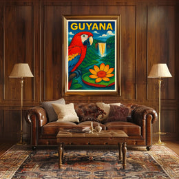 Guyana A Tropical Paradise Poster