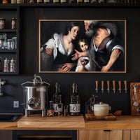 Classic Renaissance Family Scene in Historical or Heritage Poster