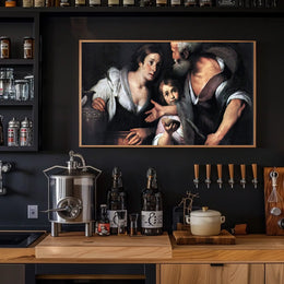 Classic Renaissance Family Scene in Historical or Heritage Poster