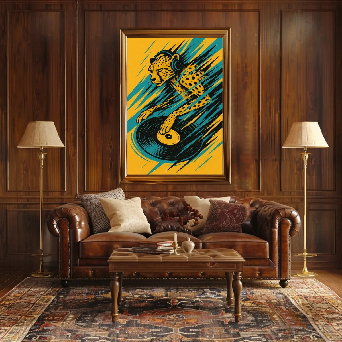 Dj Cheetah Vibes Poster