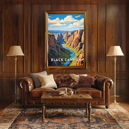 Majestic Black Canyon National Park Poster