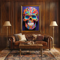 Day of the Dead Cultural Heritage Poster Wall Art