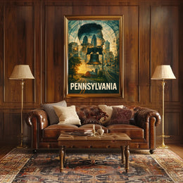 Pennsylvania A Journey Through Time Poster