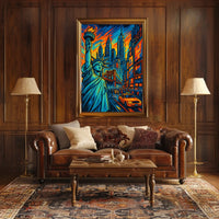 New York City Vibes Poster Wall Art Print NYC Decor