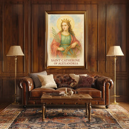 Saint Catherine of Alexandria Poster
