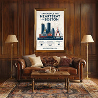 Experience The Heartbeat Of Boston Poster