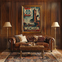 Wichita Heritage Vintage City Pride Poster