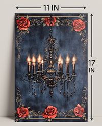 Chandelier Elegance Poster