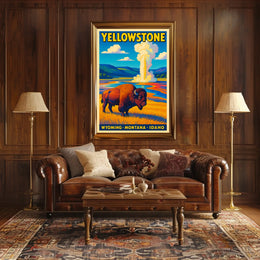 Yellowstone National Park Poster