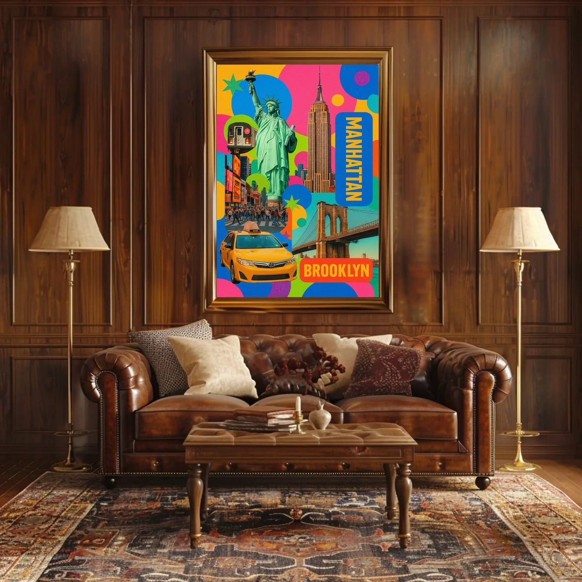 New York City Vibes Poster For Urban Wall Decor Lovers
