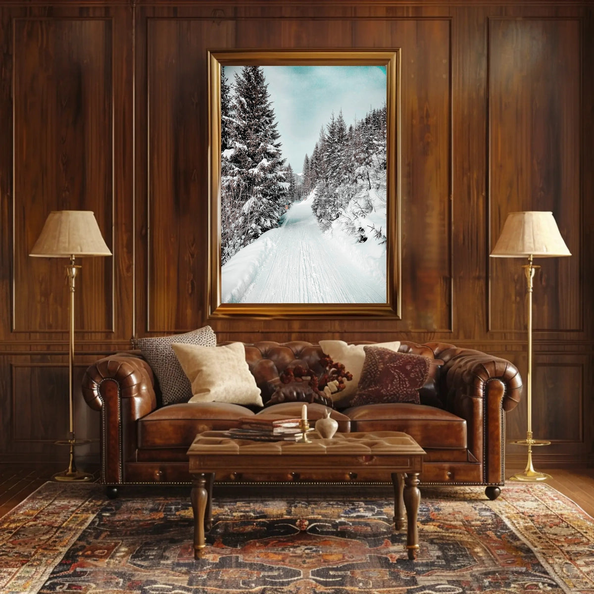 Winter Wonderland Pathway Poster