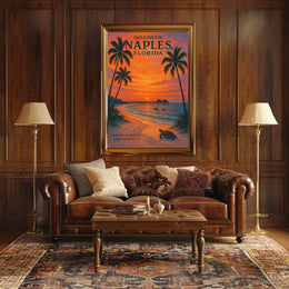 Discover Naples, Florida Poster