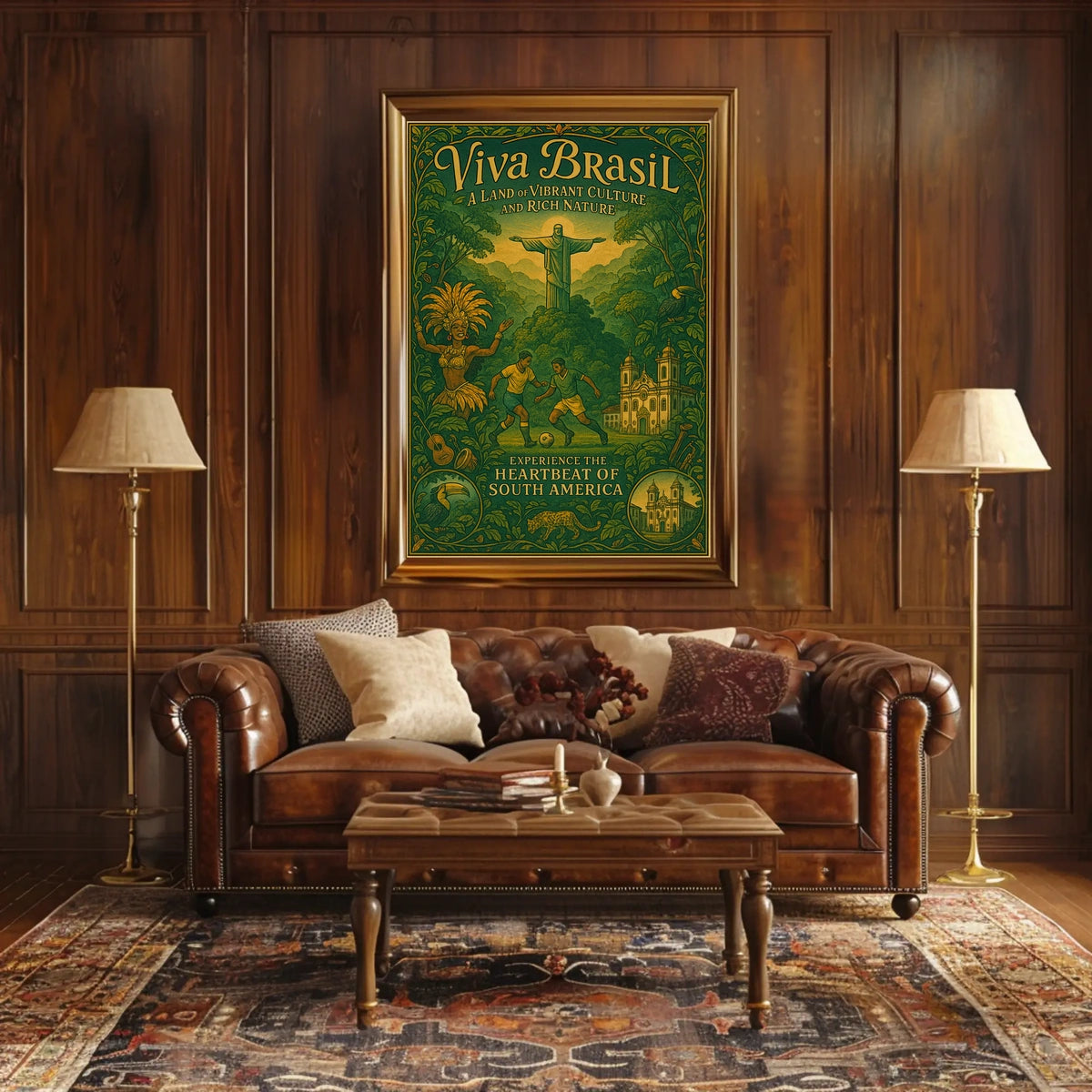 Viva Brasil A Celebration of Culture and Nature Poster