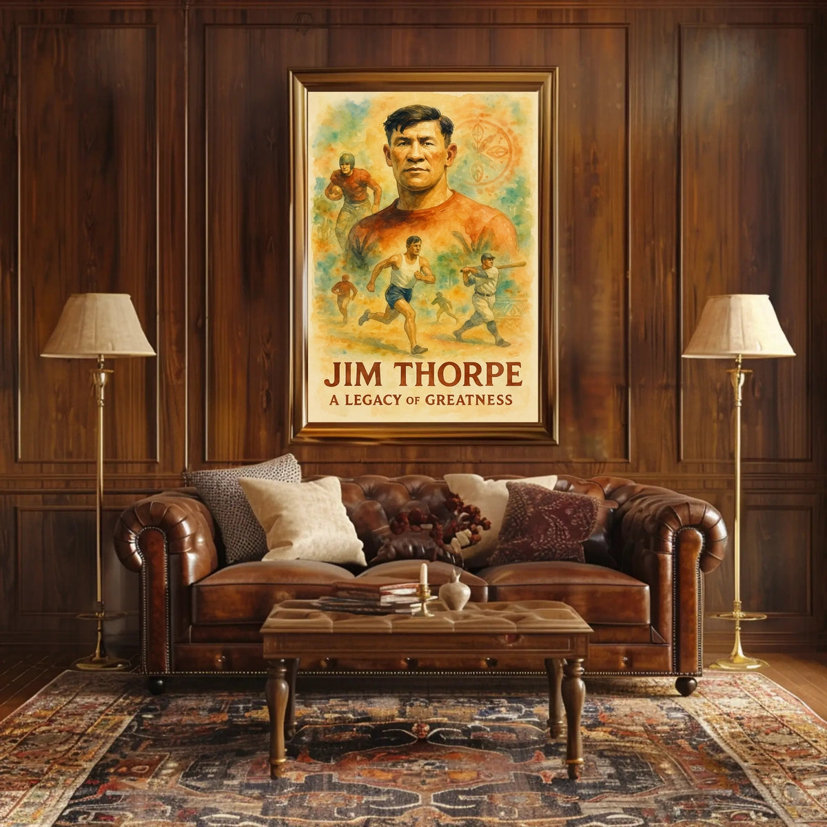 Celebrating Jim Thorpe Poster