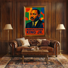 Martin Luther King Jr. Visionary Poster