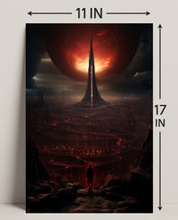 The Tower Of Dystopia Poster