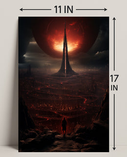 The Tower Of Dystopia Poster
