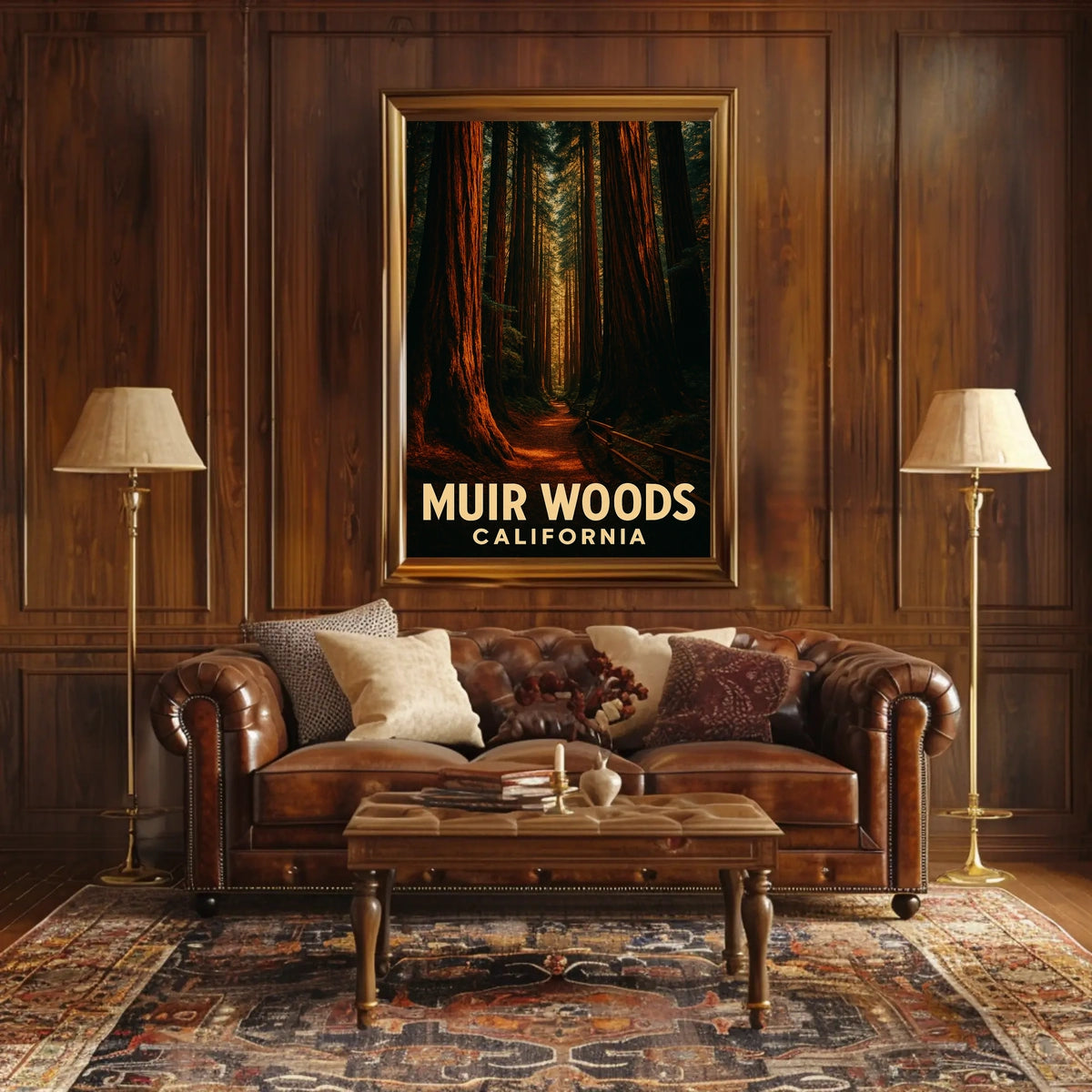 Muir Woods California Poster