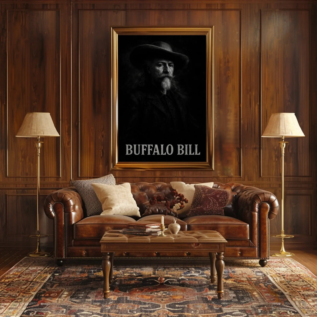 Buffalo Bill Historical Icon Western Poster