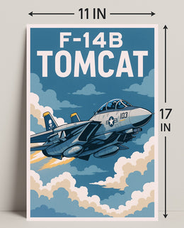 F-14B Tomcat Poster PosterGoat