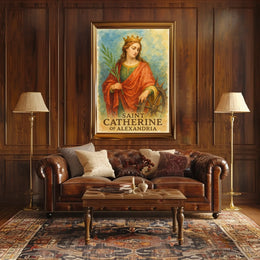 Saint Catherine of Alexandria Poster