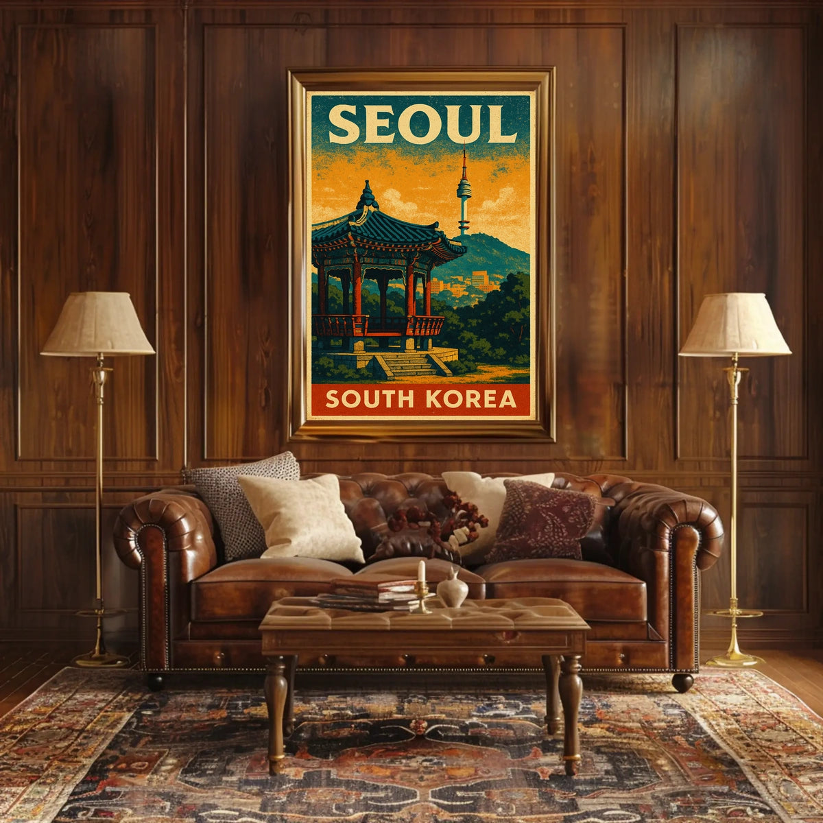 Seoul, South Korea Poster