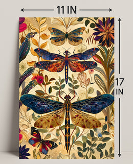 Nature-Inspired Insect Design Abstract or Artistic Poster