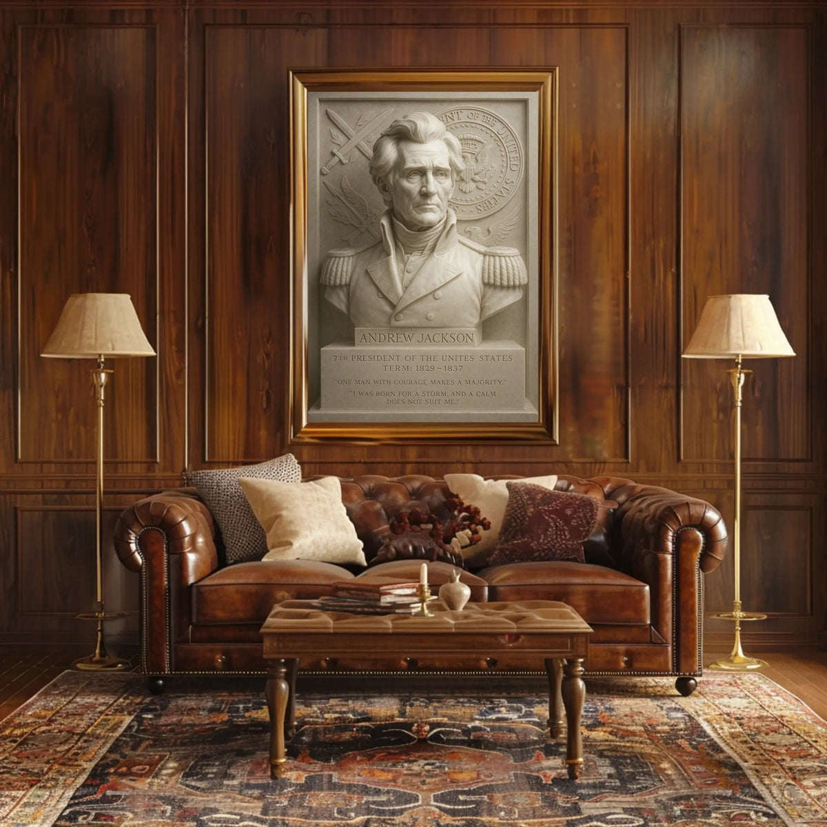 Andrew Jackson 7th President Poster