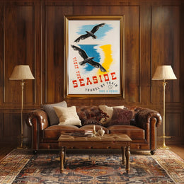 Visit The Seaside Poster
