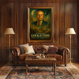 Gerald Ford 38th President Poster