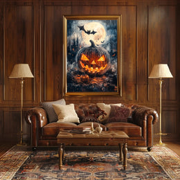 Haunted Halloween Night Poster