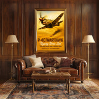 Gypsy Rose Lee P-40 Warhawk Poster PosterGoat
