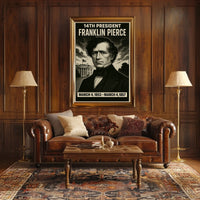Franklin Pierce 14Th President Poster