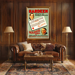 Hardeen Magic Legacy Vintage Cultural or Heritage Poster
