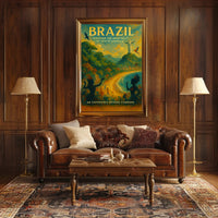 Discover Brazil Poster