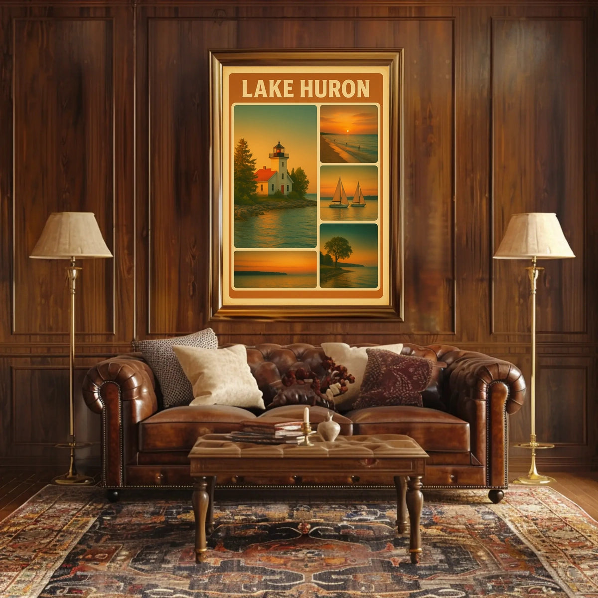 Lake Huron Scenic Poster