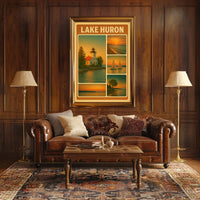 Lake Huron Scenic Poster