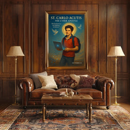 St. Carlo Acutis The Cyber Apostle Poster