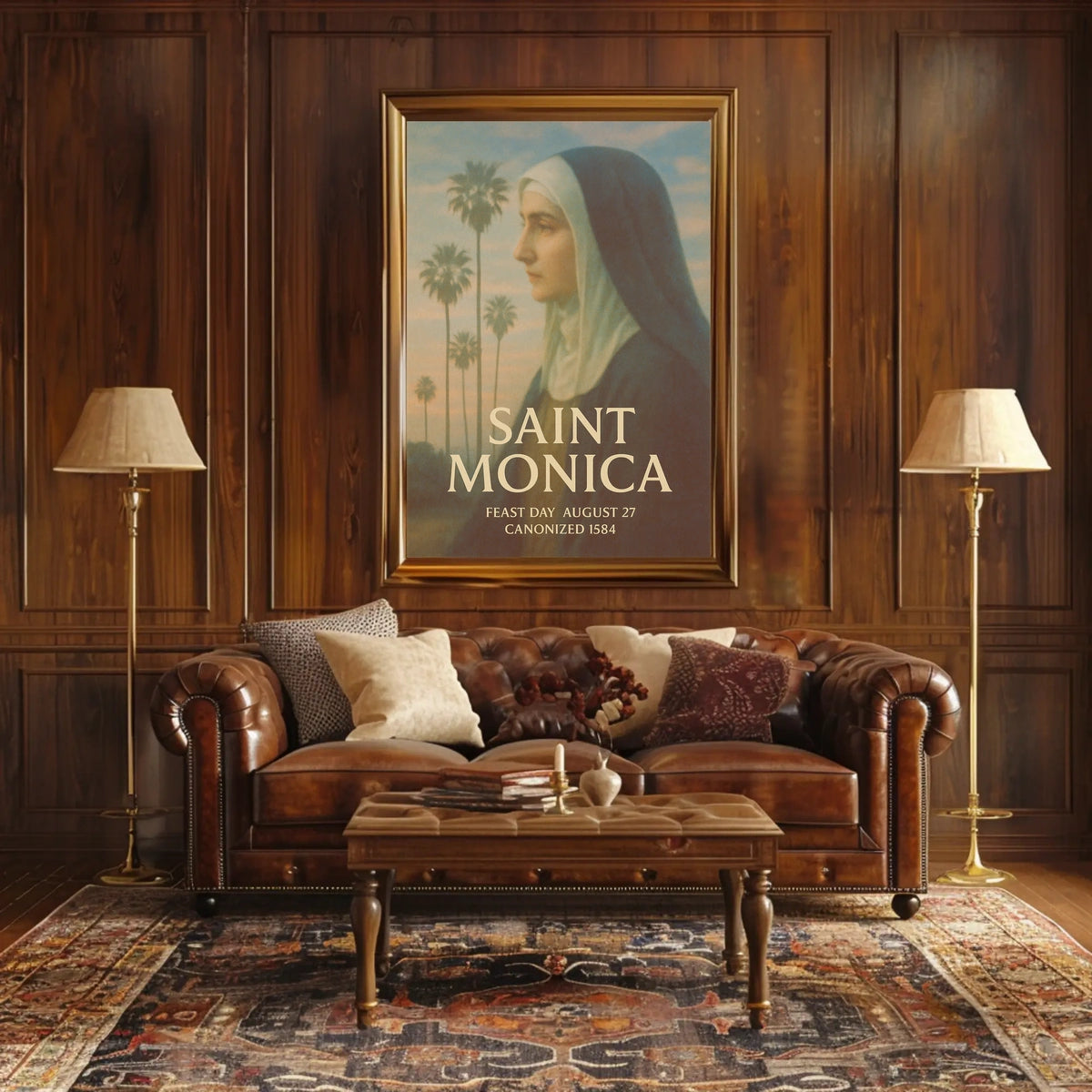 Saint Monica Poster
