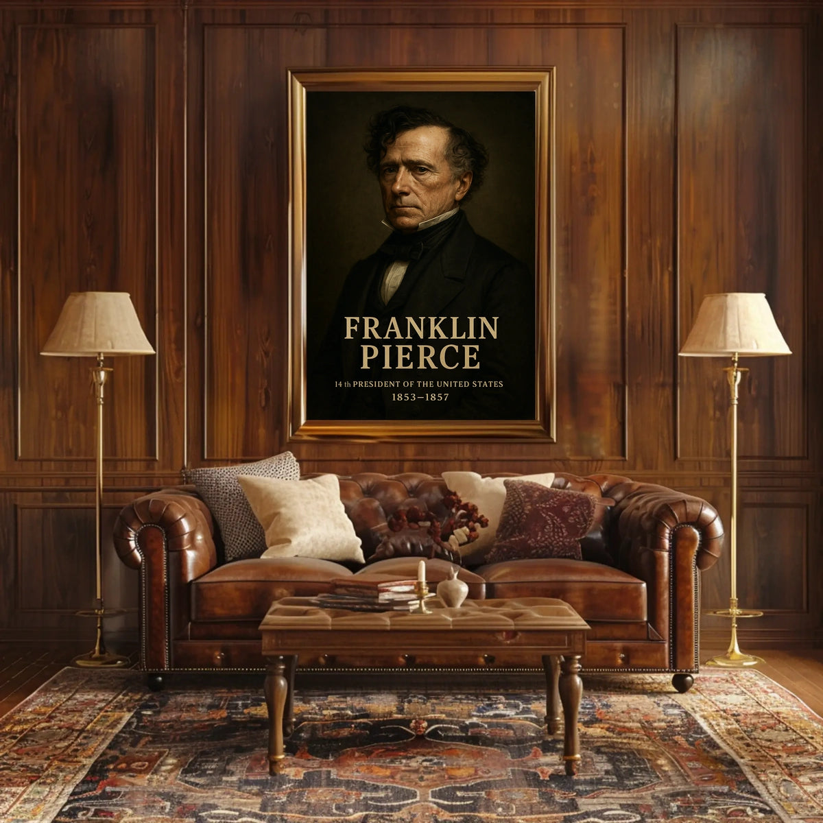 Franklin Pierce 14th President Poster