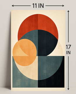 Geometric Harmony Poster