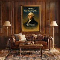 George Washington First President Poster PosterGoat