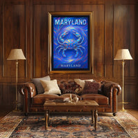 Maryland Blue Crab Poster