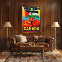 Western Sahara Adventure Poster