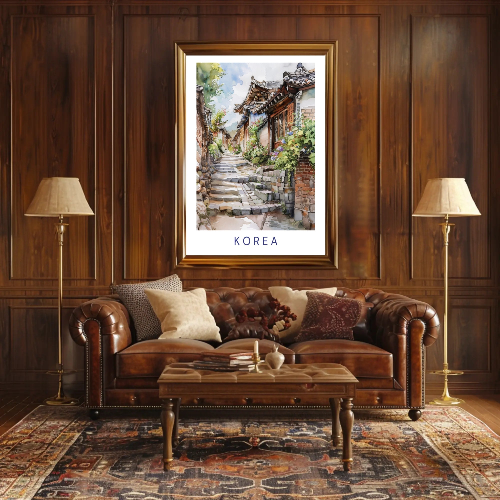 Scenic Korea Poster PosterGoat